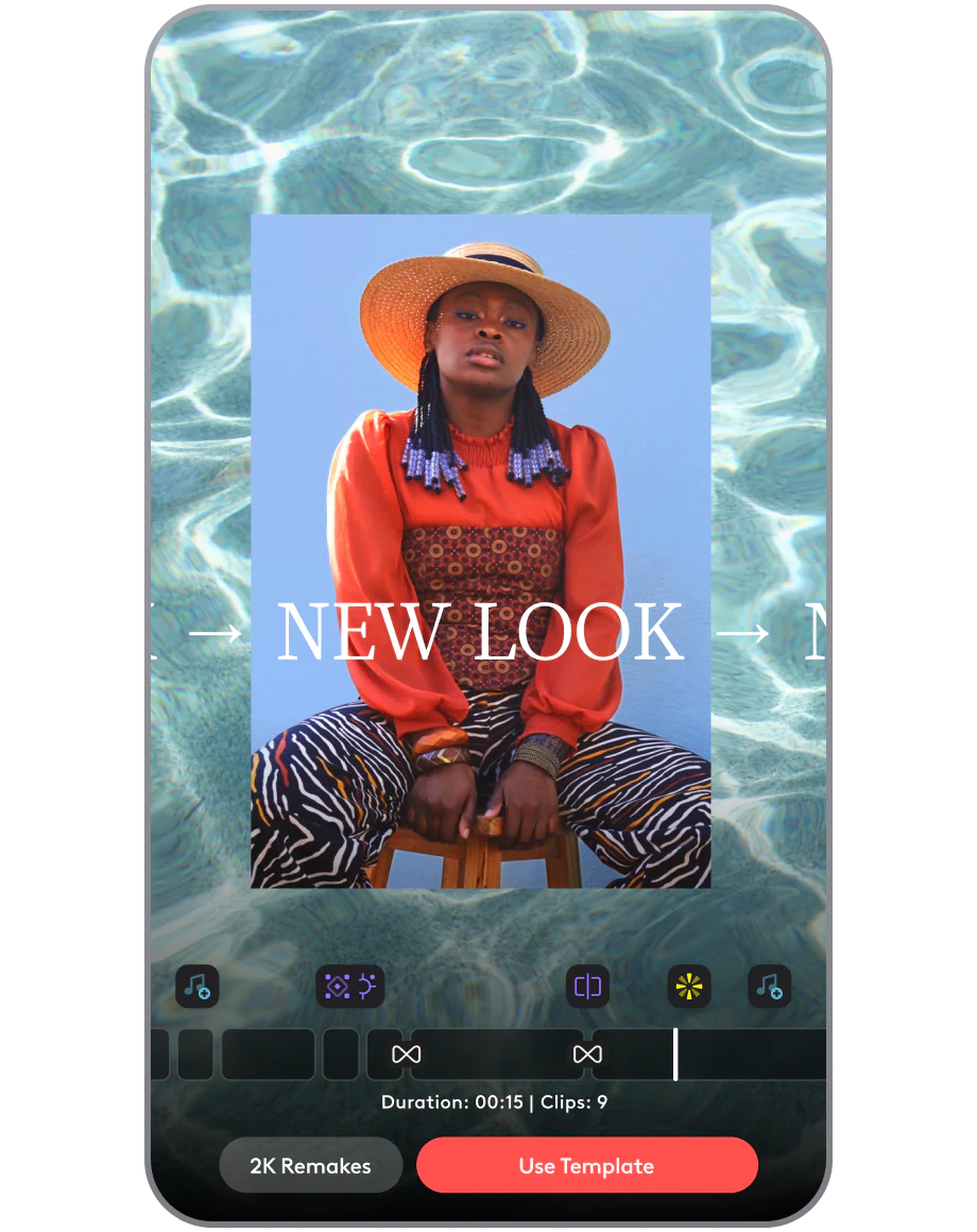 Custom your videos with video templates