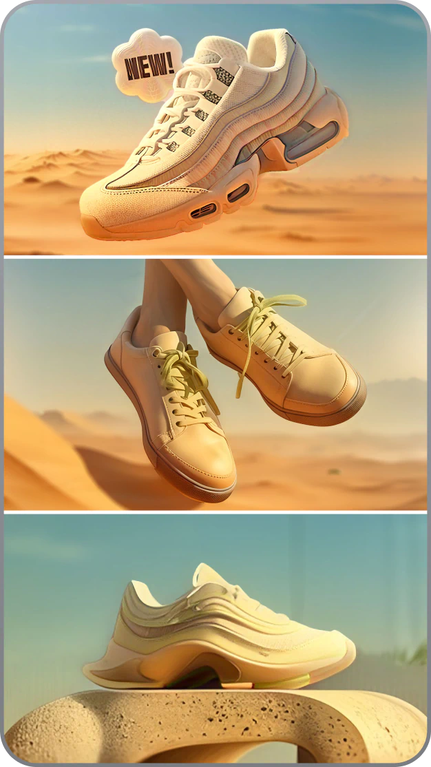 Use AI style transfer to change color grading on ads