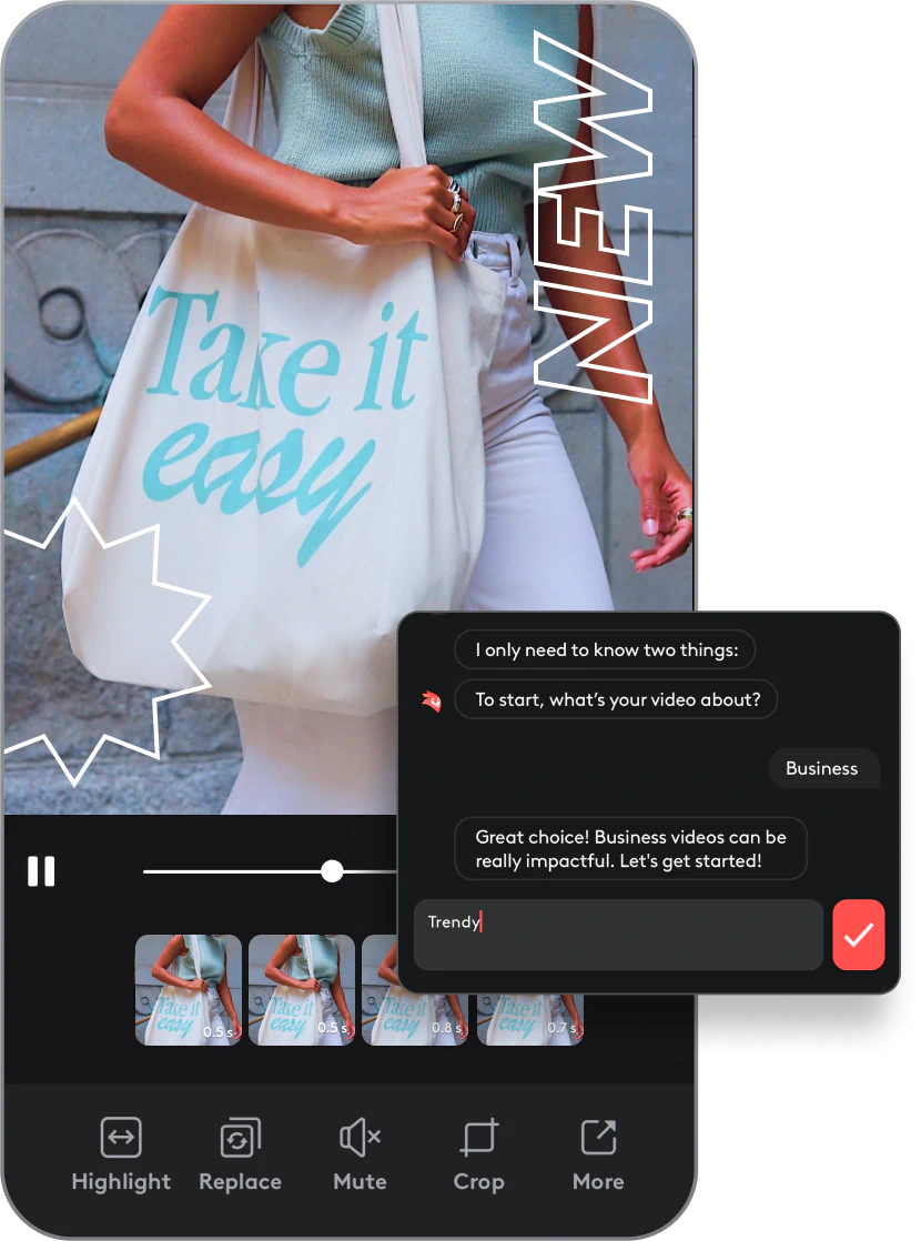 Create ads with AI with ease
