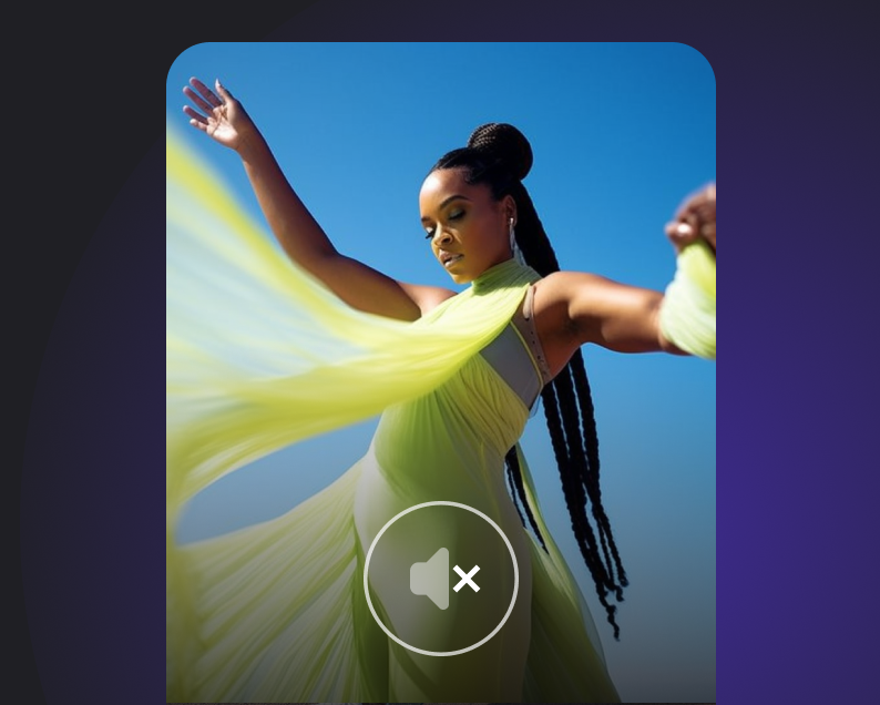 Mute audio from video with Videoleap