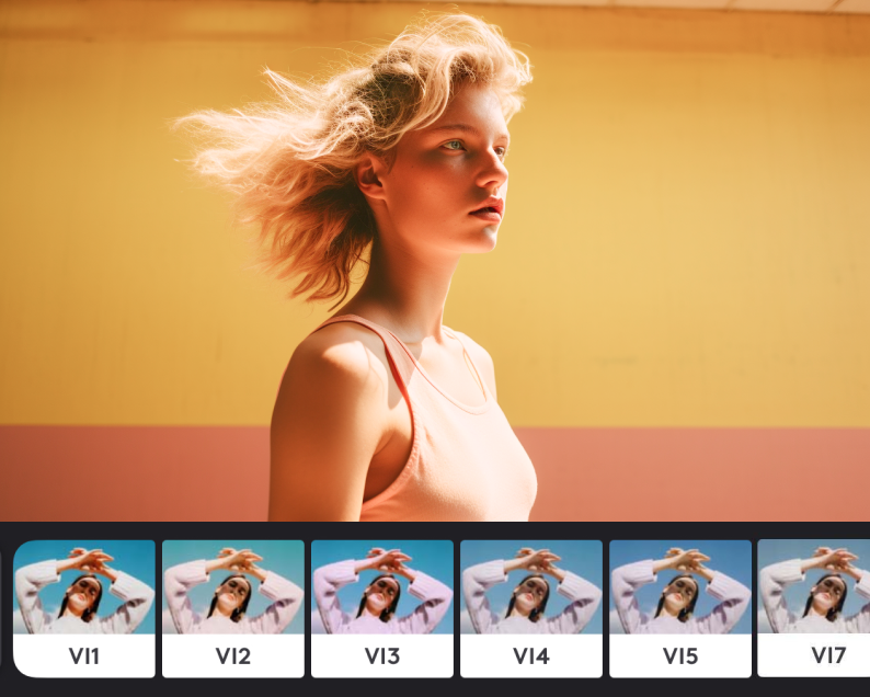 Choose from a variety of video filters to add to your photos
